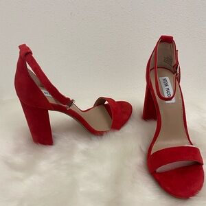 Shoes, 👠, Pumps, Steve Madden, Red, Carrson, Size 7